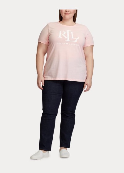 T Shirt Ralph Lauren Pink Pony LRL Jersey Mulher 89340-JDET